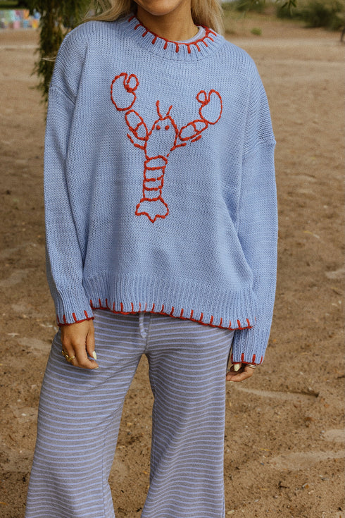 My Oh Maine Sweater // Sky Blue